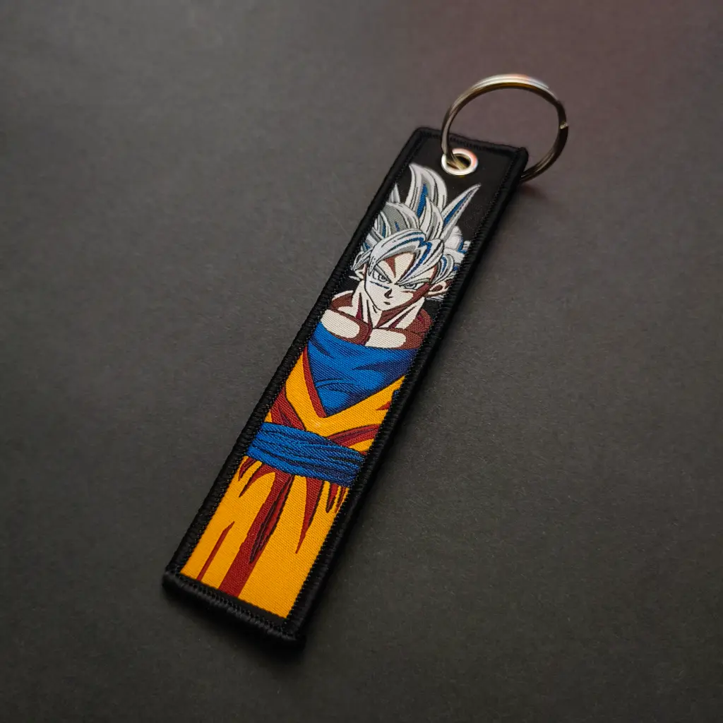 Goku Ultra Instinct Fabric Keychain