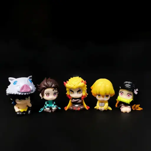 Demon Slayer Pocket Size Figure – Set of 5