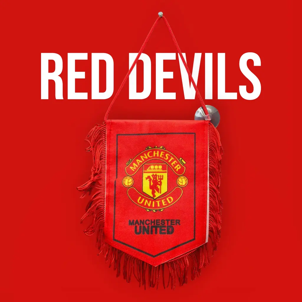 Manchester United Small Flag 
