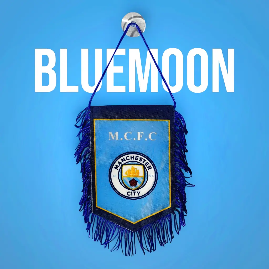 Manchester City Small Flag 