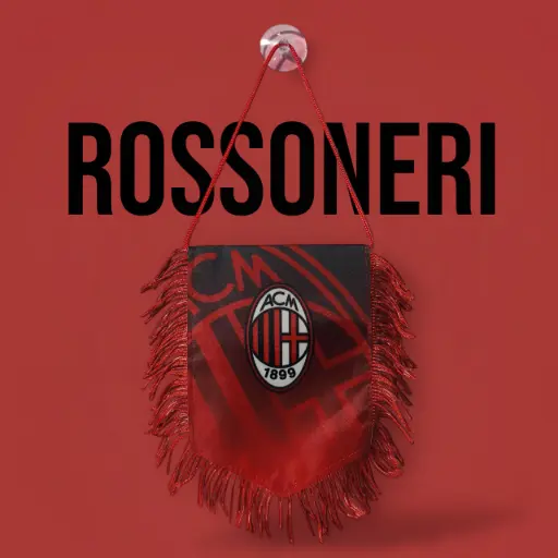 AC Milan Small Flag
