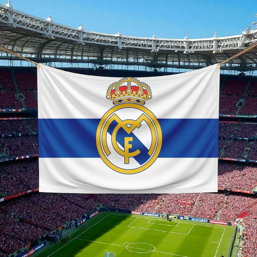 Real Madrid Full-Size Flag 